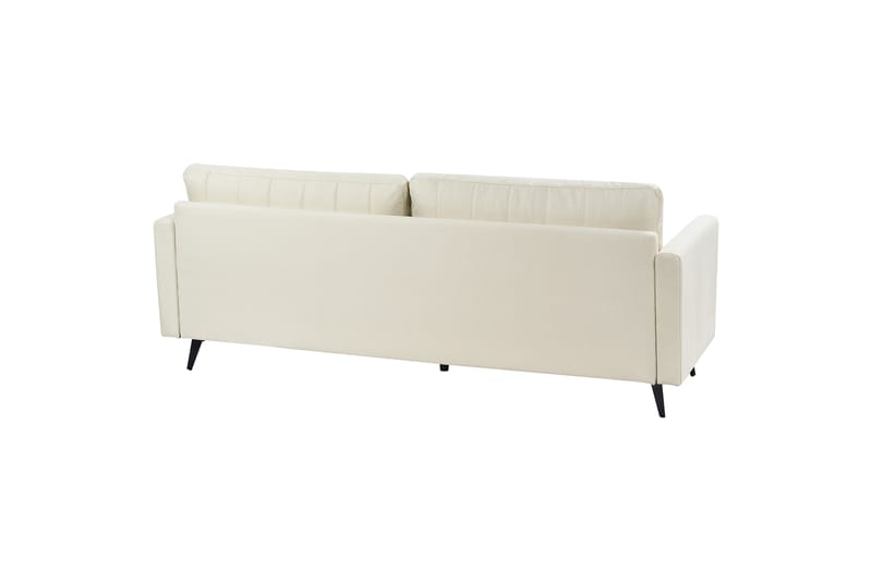 Tuba Sofa 3-seter - Beige/Svart - Møbler - Sofaer - 3 seter sofa