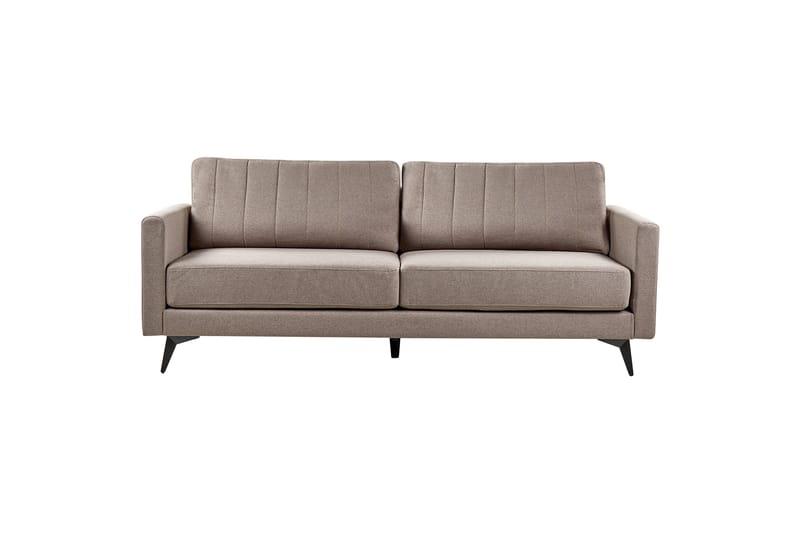 Tuba Sofa 3-seter - Brun/Svart - Møbler - Sofaer - 3 seter sofa