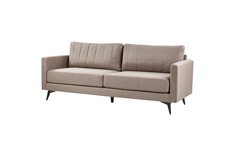 Tuba Sofa 3-seter - Brun/Svart - Møbler - Sofaer - 3 seter sofa