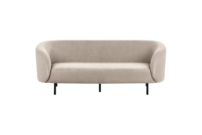 Tuka Sofa 3-seter - Beige/Svart/Grå - Møbler - Sofaer - 3 seter sofa