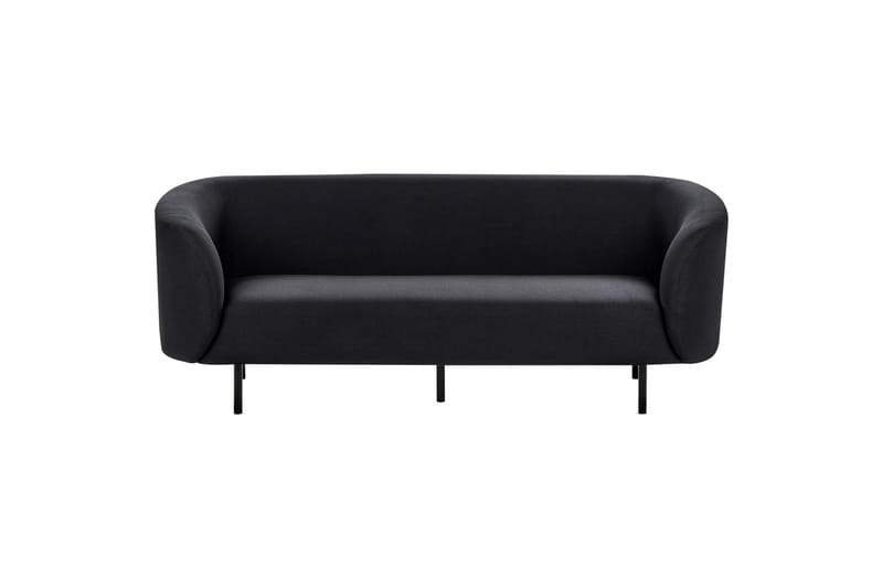 Tuka Sofa 3-seter - Svart - Møbler - Sofaer - 3 seter sofa