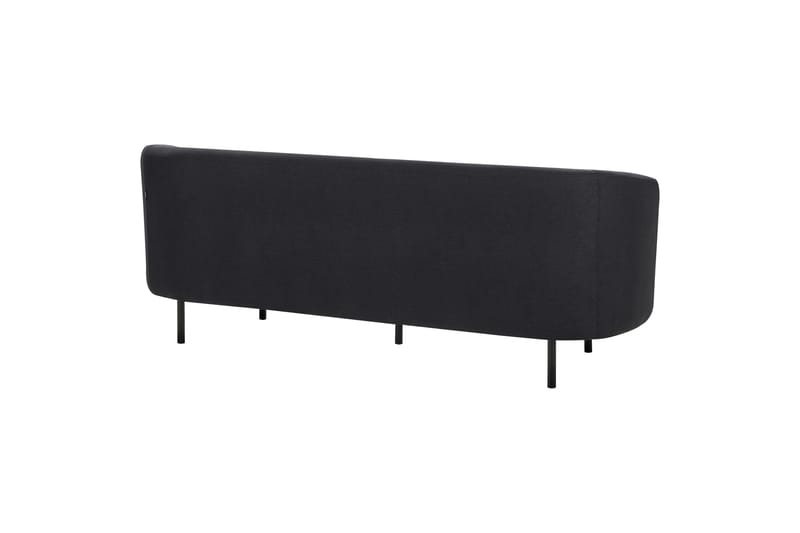 Tuka Sofa 3-seter - Svart - Møbler - Sofaer - 3 seter sofa