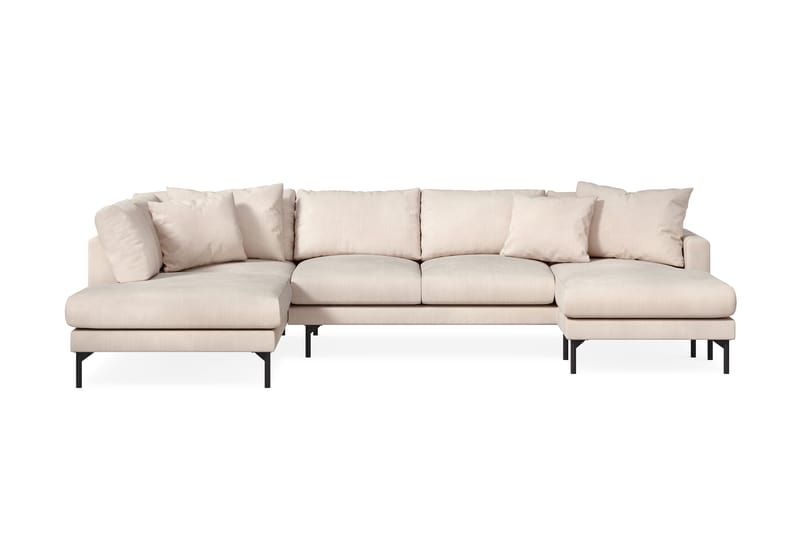 5-seters U-Sofa Armunia - Beige - Møbler - Sofaer - U-sofa