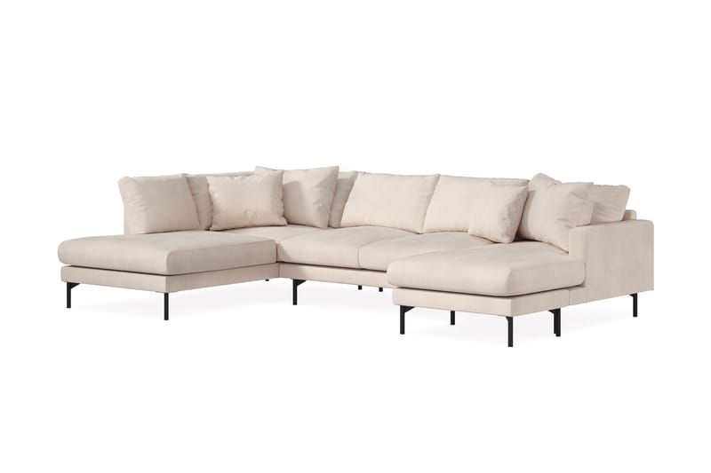 5-seters U-Sofa Armunia - Beige - Møbler - Sofaer - U-sofa