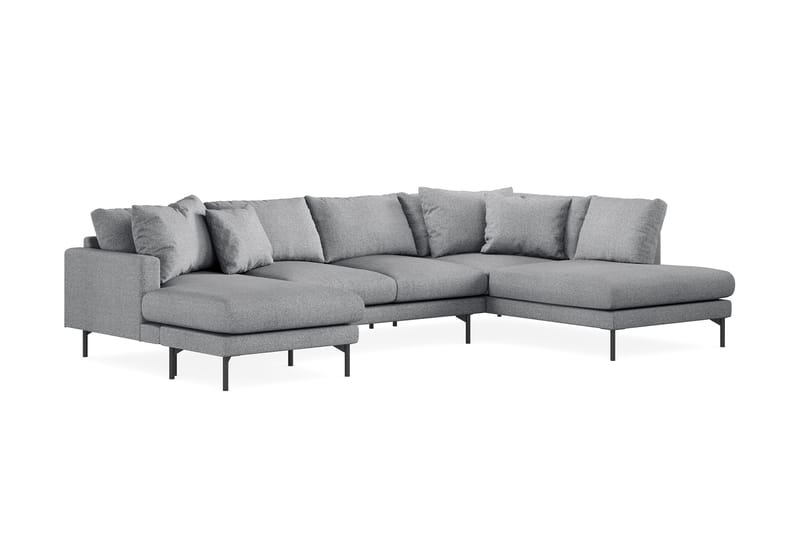 5-seters U-Sofa Armunia - Grå - Møbler - Sofaer - U-sofa