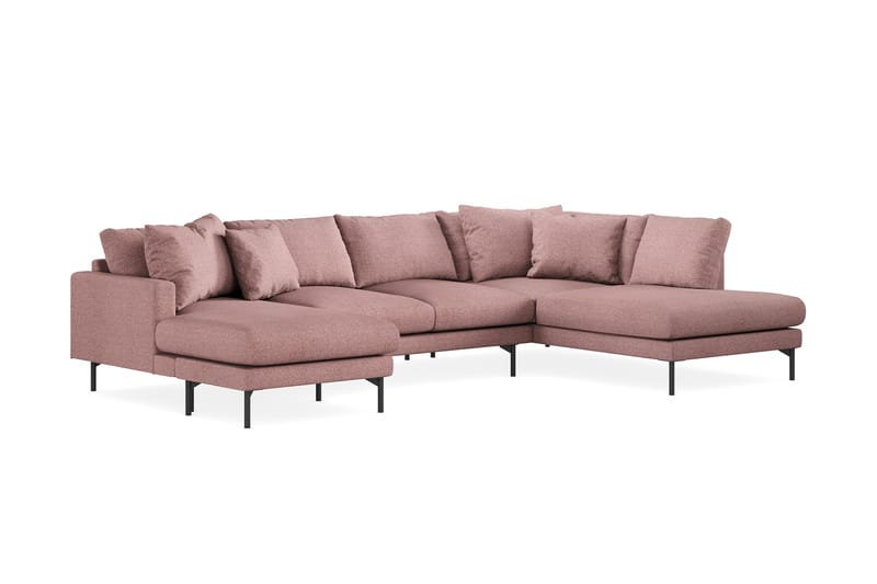 5-seters U-Sofa Armunia - Lilla - Møbler - Sofaer - U-sofa