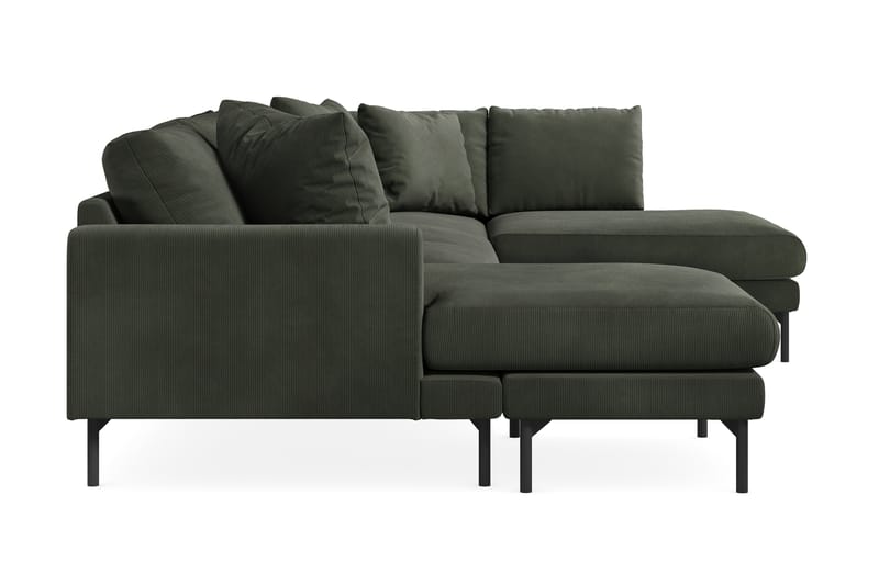 5-seters U-Sofa Armunia - Mørk grønn - Møbler - Sofaer - U-sofa