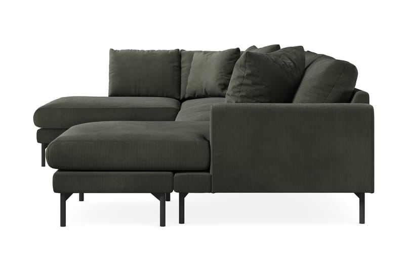 5-seters U-Sofa Armunia - Mørk grønn - Møbler - Sofaer - U-sofa