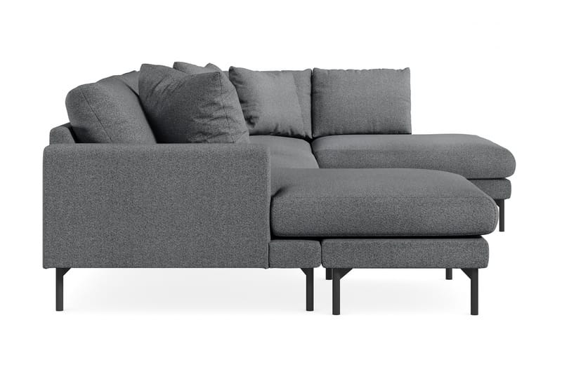 5-seters U-Sofa Armunia - Mørkegrå - Møbler - Sofaer - U-sofa