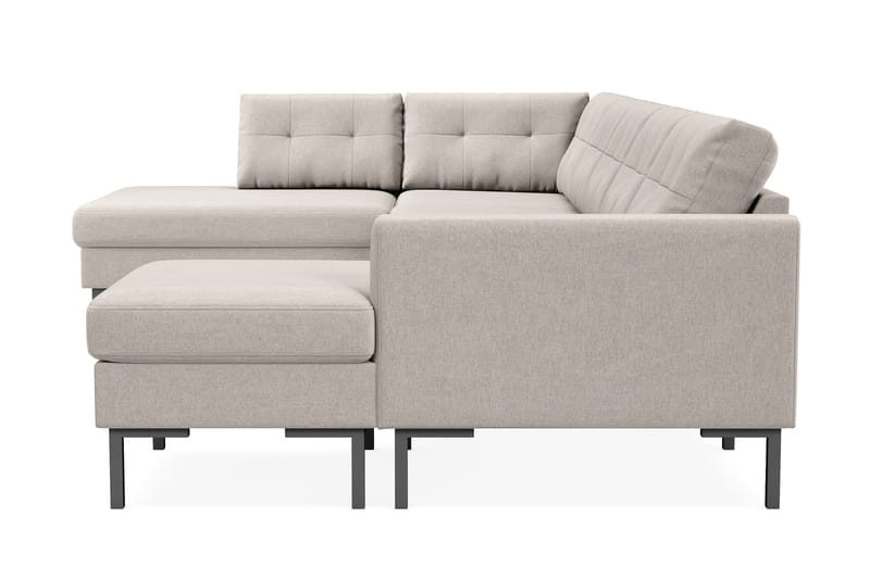 5-seters U-sofa Divan Høyre Frillestad - Beige - Møbler - Sofaer - U-sofa