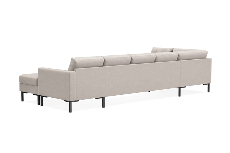 5-seters U-sofa Divan Høyre Frillestad - Beige - Møbler - Sofaer - U-sofa