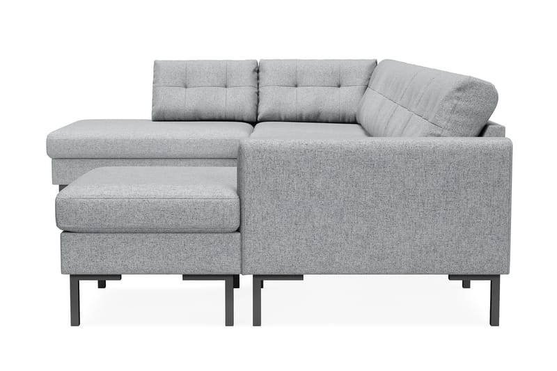 5-seters U-sofa Divan Høyre Frillestad - Grå - Møbler - Sofaer - U-sofa