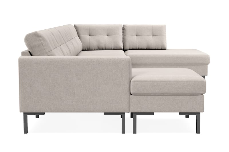 5-seters U-sofa Divan Venstre Frillestad - Beige - Møbler - Sofaer - U-sofa