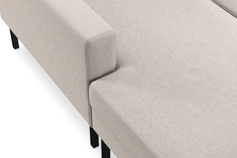 5-seters U-sofa Divan Venstre Frillestad - Beige - Møbler - Sofaer - U-sofa