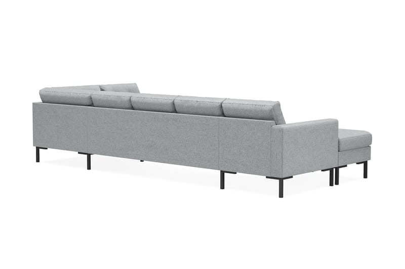 5-seters U-sofa Divan Venstre Frillestad - Grå - Møbler - Sofaer - U-sofa