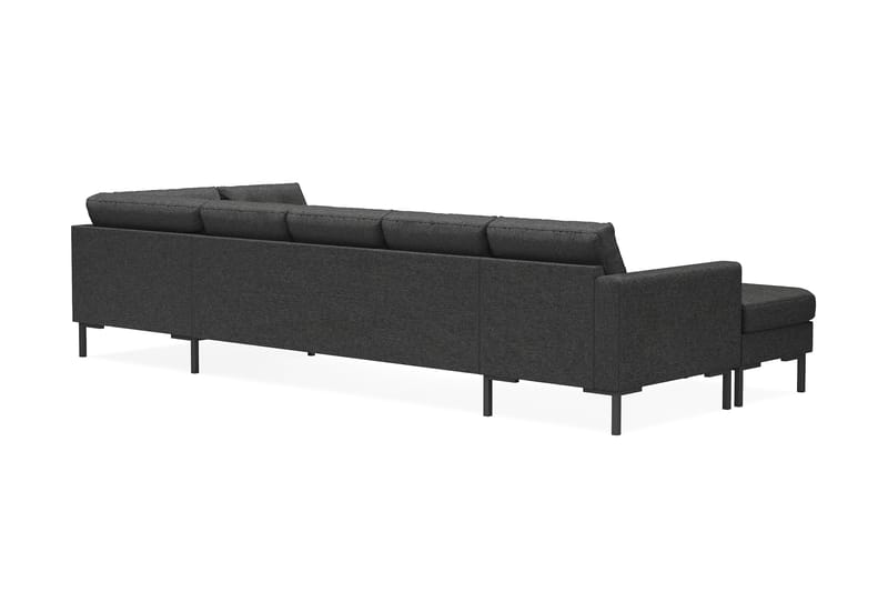 5-seters U-sofa Divan Venstre Frillestad - Mørkegrå - Møbler - Sofaer - U-sofa