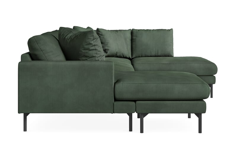 5-seters U-Sofa Menard - Grønn - Møbler - Sofaer - U-sofa