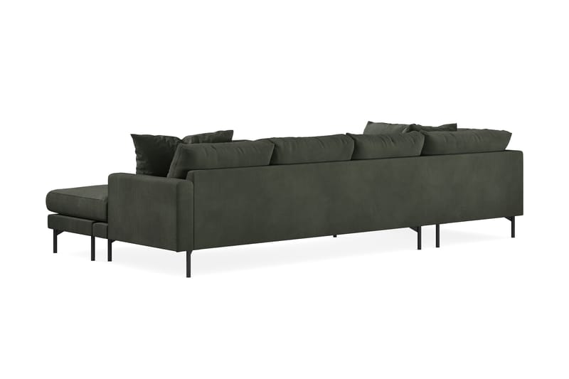 5-seters U-Sofa Menard - Mørk grønn - Møbler - Sofaer - U-sofa