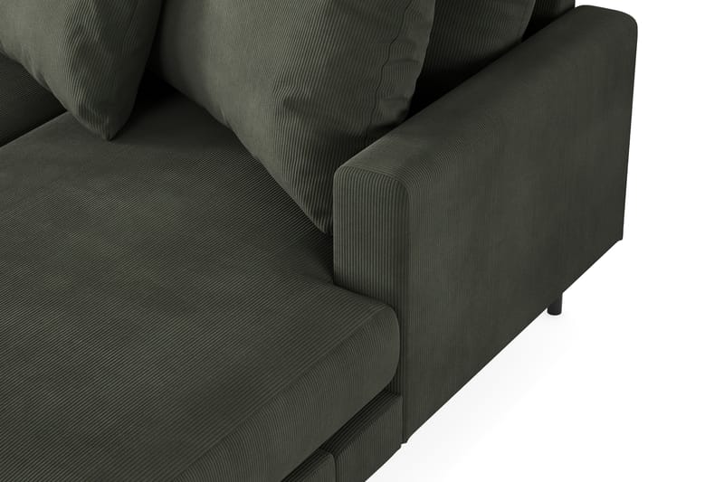 5-seters U-Sofa Menard - Mørk grønn - Møbler - Sofaer - U-sofa