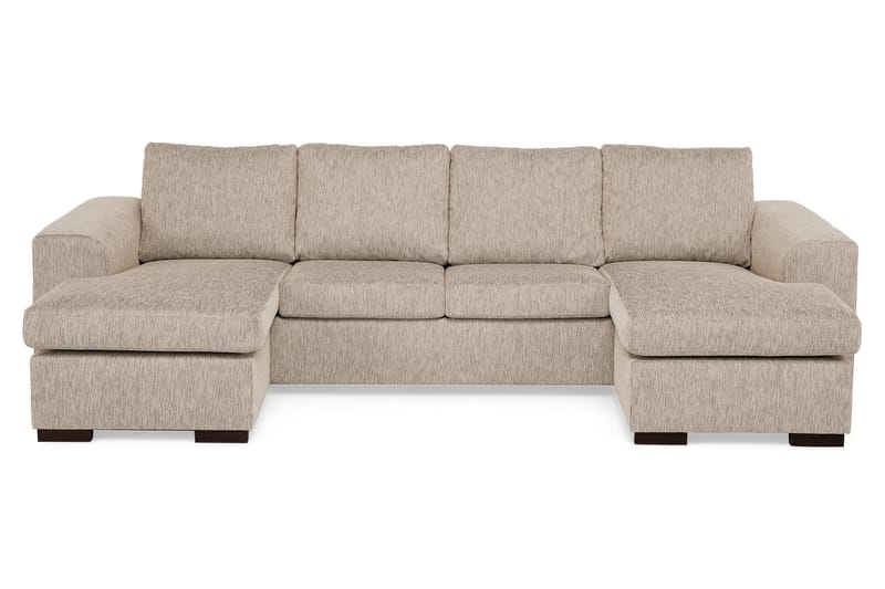 DubbelDivansofa Alter 4-seter - Beige - Møbler - Sofaer - U-sofa