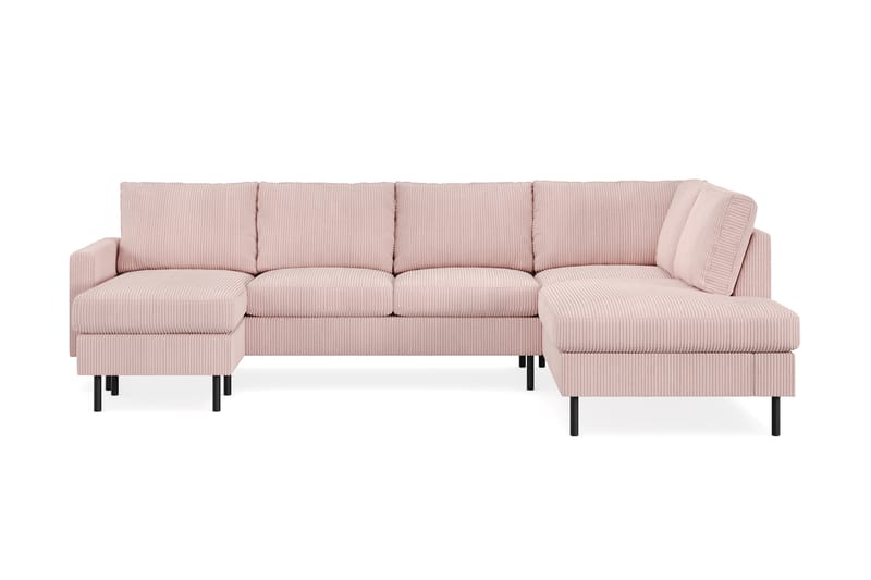 Sofa Peppe med Divan og Chaiselong 5-seter Høyre - Møbler - Sofaer - U-sofa