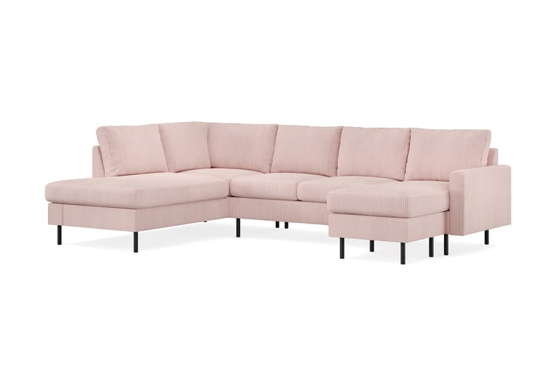 Sofa Peppe med Divan og Chaiselong 5-seter Venstre - Møbler - Sofaer - U-sofa