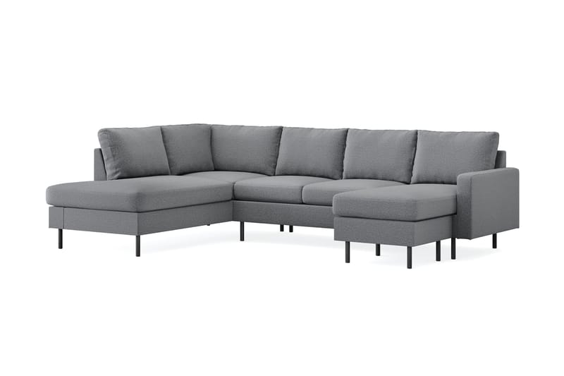 Sofa Peppe med Divan og Chaiselong 5-seter Venstre - Møbler - Sofaer - U-sofa