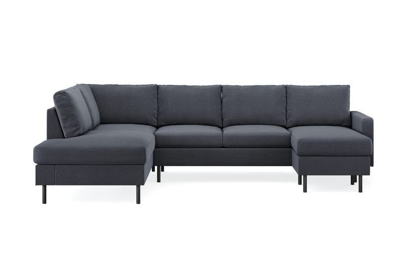 Sofa Peppe med Divan og Chaiselong 5-seter Venstre - Møbler - Sofaer - U-sofa