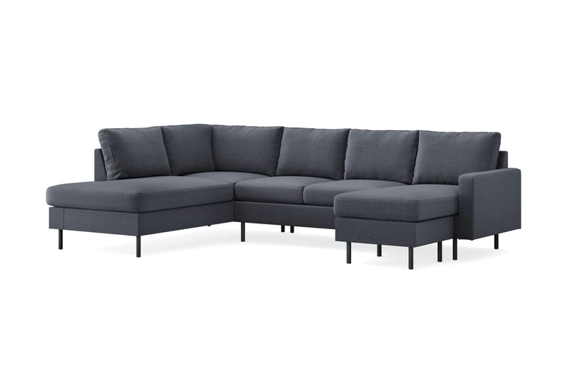 Sofa Peppe med Divan og Chaiselong 5-seter Venstre - Møbler - Sofaer - U-sofa