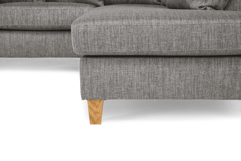 U-sofa Alto med Divan Venstre inkl. Konvoluttputer - Brun - U-sofa