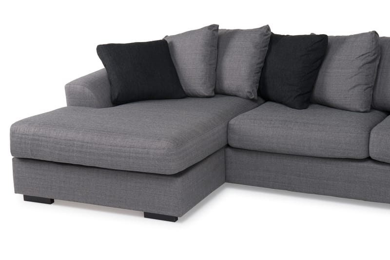 U-sofa Chicago med Divan Venstre - Lysgrå - Møbler - Sofaer - U-sofa