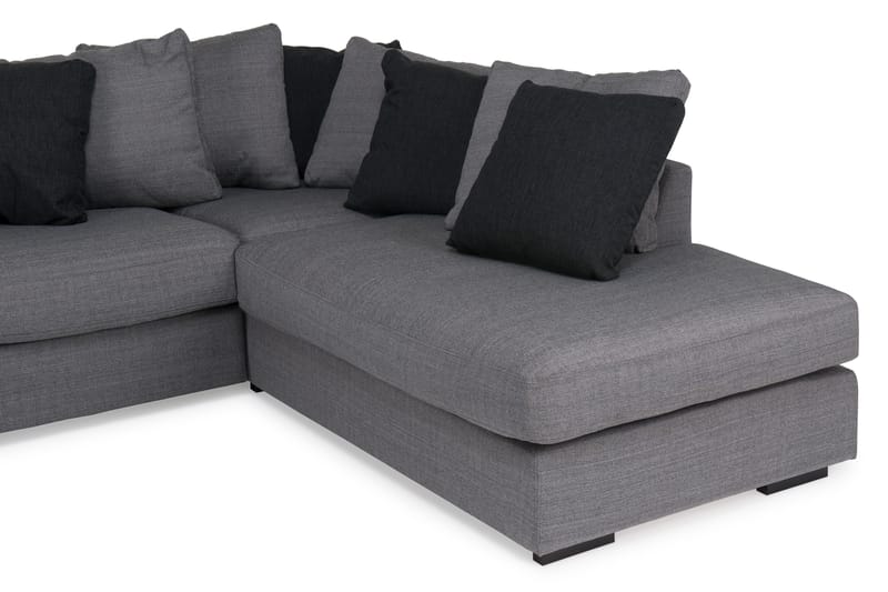 U-sofa Chicago med Divan Venstre - Lysgrå - Møbler - Sofaer - U-sofa