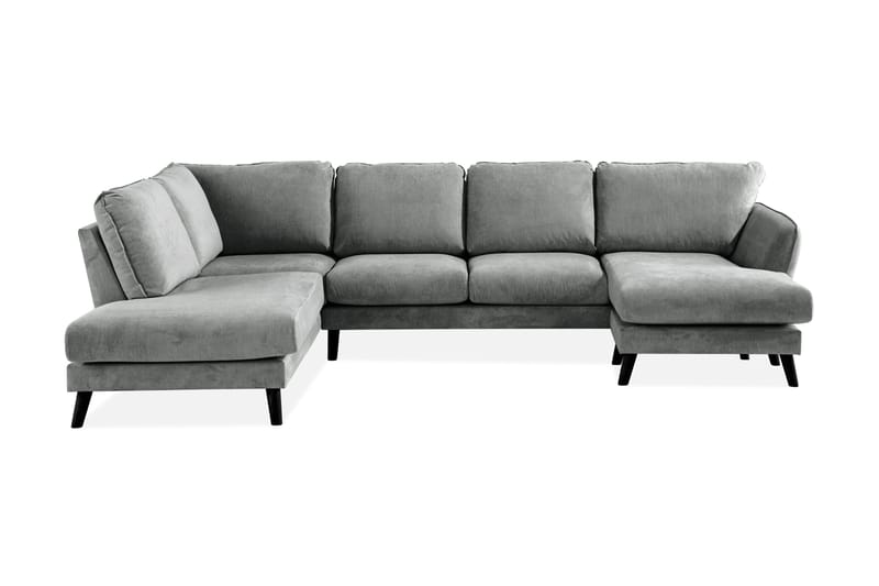 U-Sofa Colt Lyx med Divan Høyre - Grå - Møbler - Sofaer - U-sofa