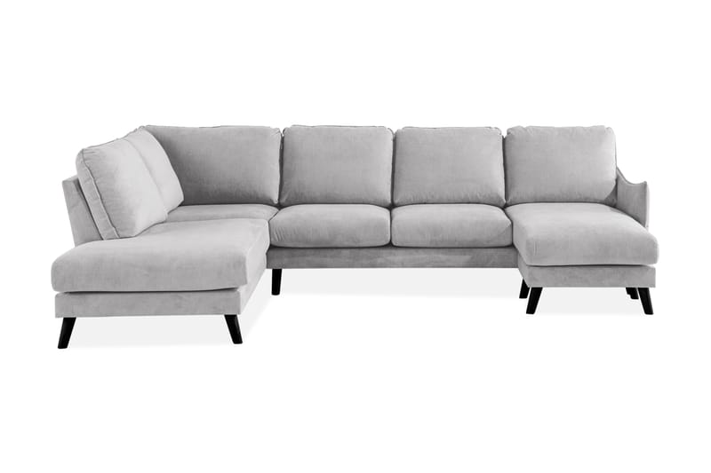 U-Sofa Colt Lyx med Divan Høyre - Lysegrå - Møbler - Sofaer - U-sofa