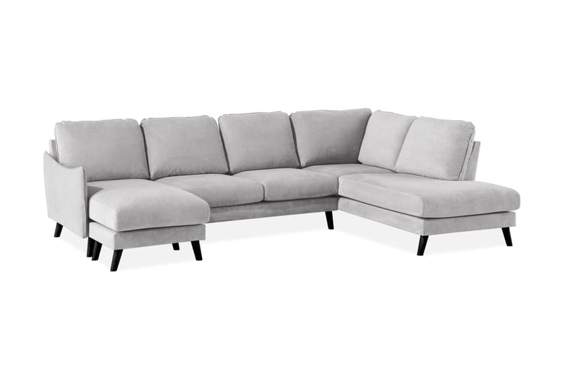 U-Sofa Colt Lyx med Divan Venstre - Lysegrå - Møbler - Sofaer - U-sofa