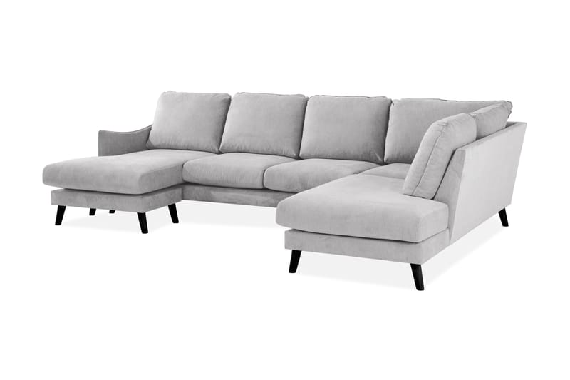 U-Sofa Colt Lyx med Divan Venstre - Lysegrå - Møbler - Sofaer - U-sofa