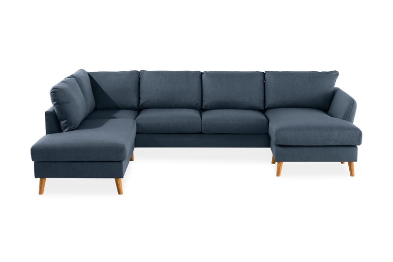 U-sofa Colt med Divan Høyre - Blå - Møbler - Sofaer - U-sofa