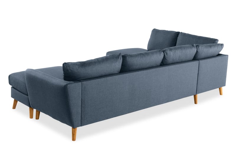 U-sofa Colt med Divan Høyre - Blå - Møbler - Sofaer - U-sofa