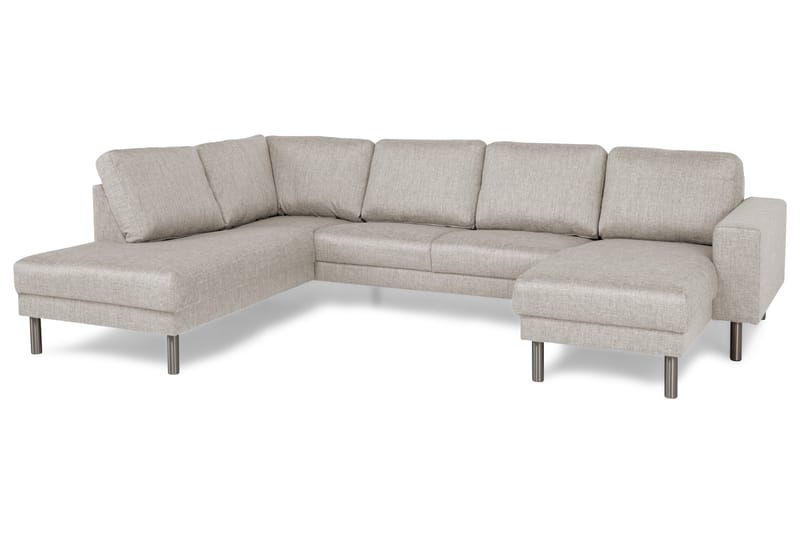 U-sofa Erstavik med Divan Høyre - Beige - Møbler - Sofaer - U-sofa