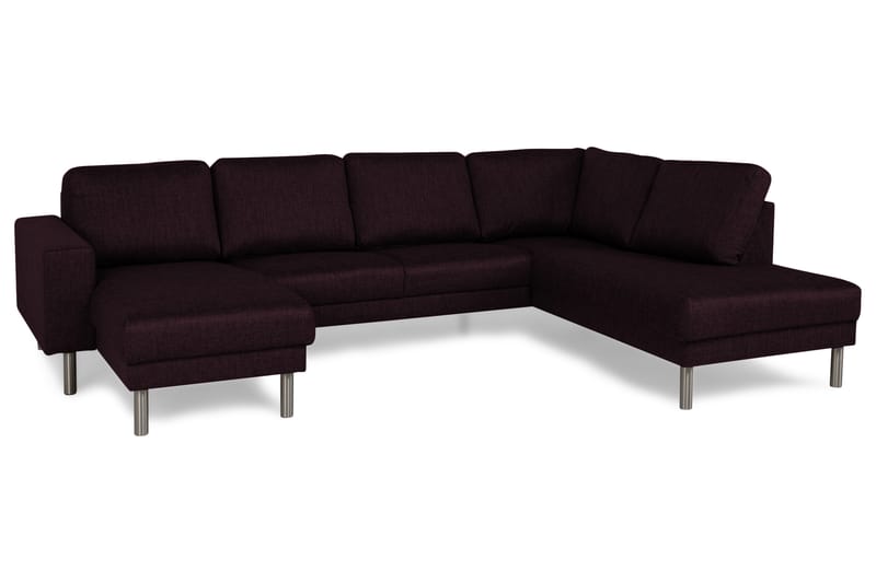 U-sofa Erstavik med Divan Venstre - Lila - Møbler - Sofaer - U-sofa