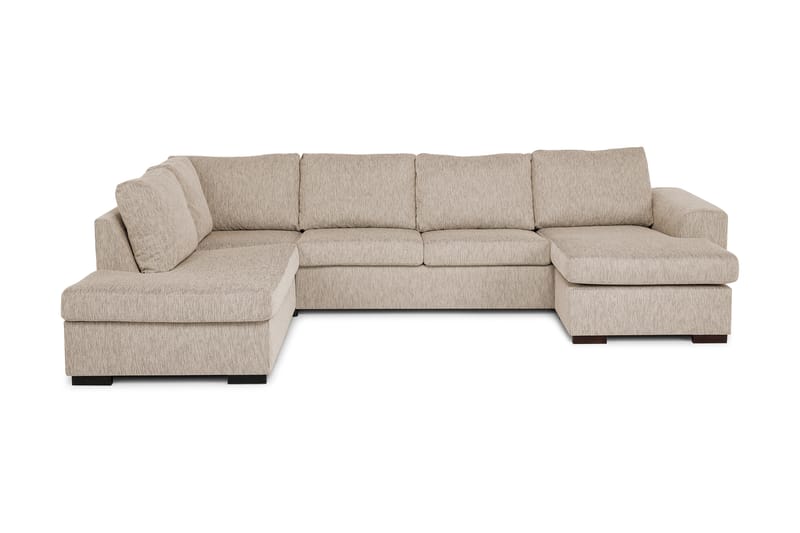 U-sofa Freemont Large med Divan Høyre - Beige - Møbler - Sofaer - U-sofa