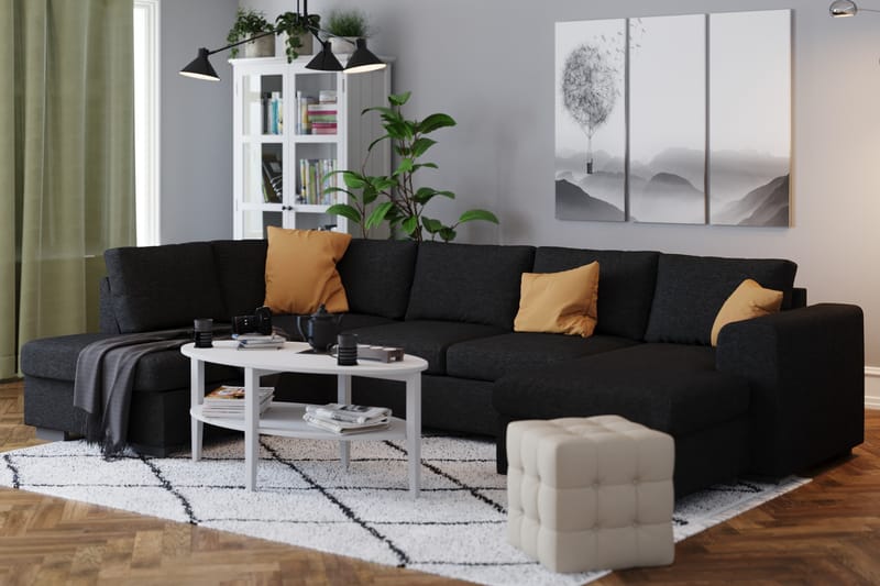 U-sofa Freemont Large med Divan Høyre - Møbler - Sofaer - U-sofa