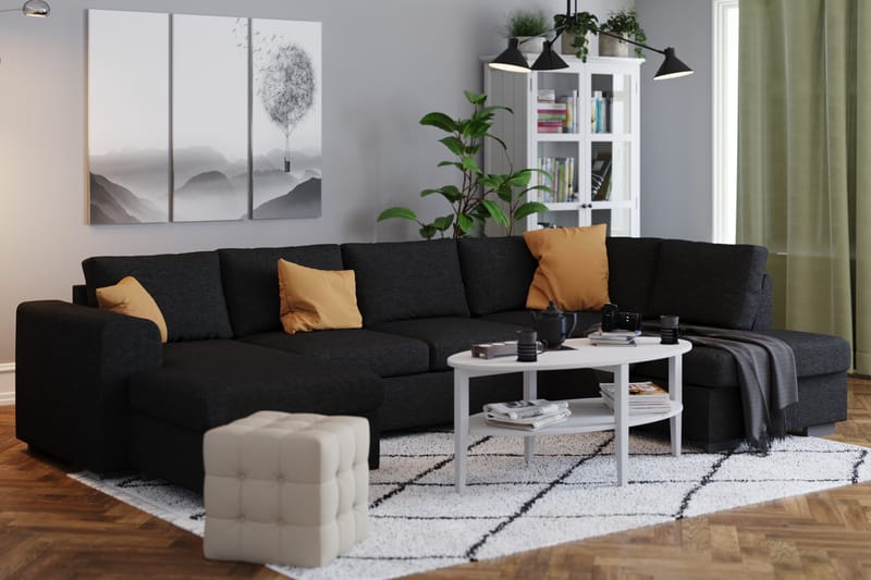 U-sofa Freemont Large med Divan Venstre - Møbler - Sofaer - U-sofa