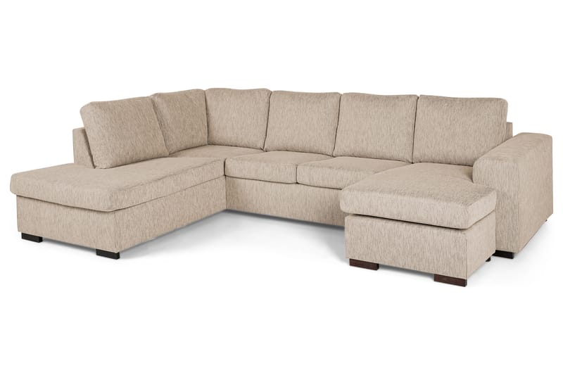 U-sofa Freemont med Divan Høyre - Beige - U-sofa