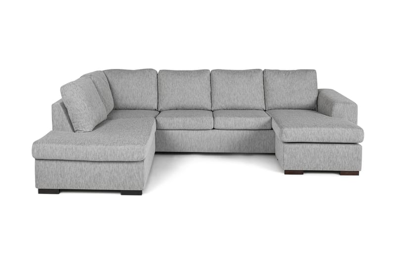 U-sofa Freemont med Divan Høyre - Lysgrå - Møbler - Sofaer - U-sofa