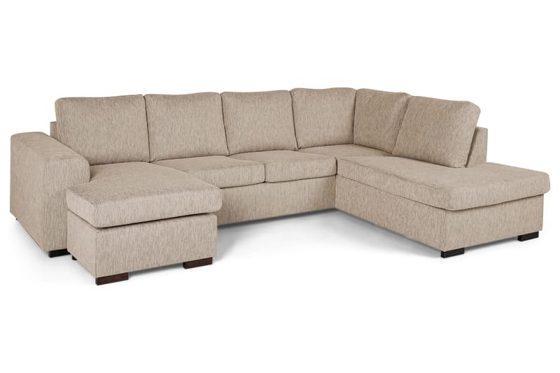 U-sofa Freemont med Divan Venstre - Beige - Møbler - Sofaer - U-sofa