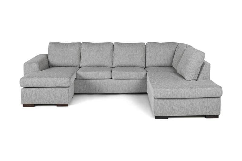 U-sofa Freemont med Divan Venstre - Lysgrå - Møbler - Sofaer - U-sofa