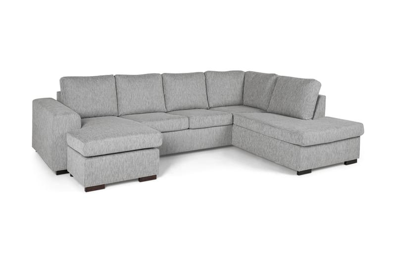 U-sofa Freemont med Divan Venstre - Lysgrå - Møbler - Sofaer - U-sofa