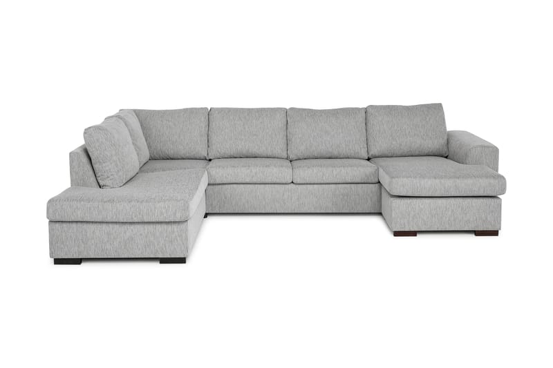 U-sofa Freemont XL med Divan Høyre - Lysgrå - Møbler - Sofaer - U-sofa