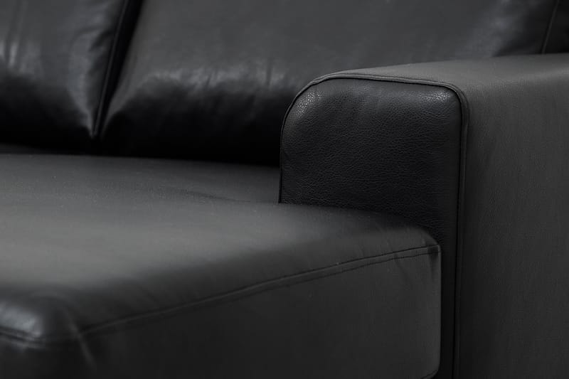 U-sofa Freemont XL med Divan Høyre - Svart - Møbler - Sofaer - U-sofa